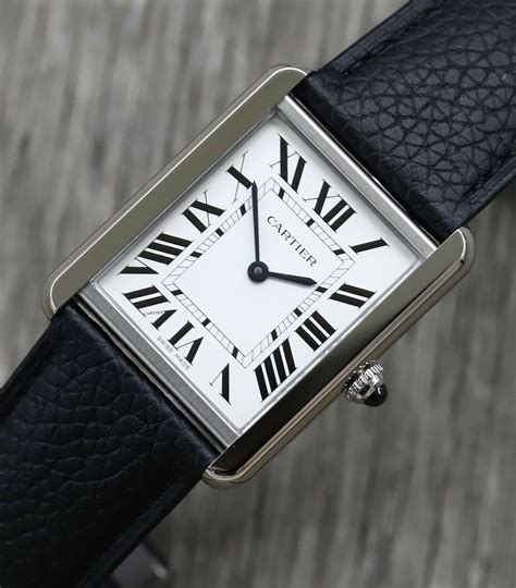 cartier tank solo large replica|cartier tank solo large review.